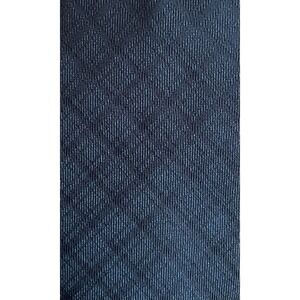Theory 100% Italian Silk Necktie Tie Made In USA Roadster Blue Twill Weave